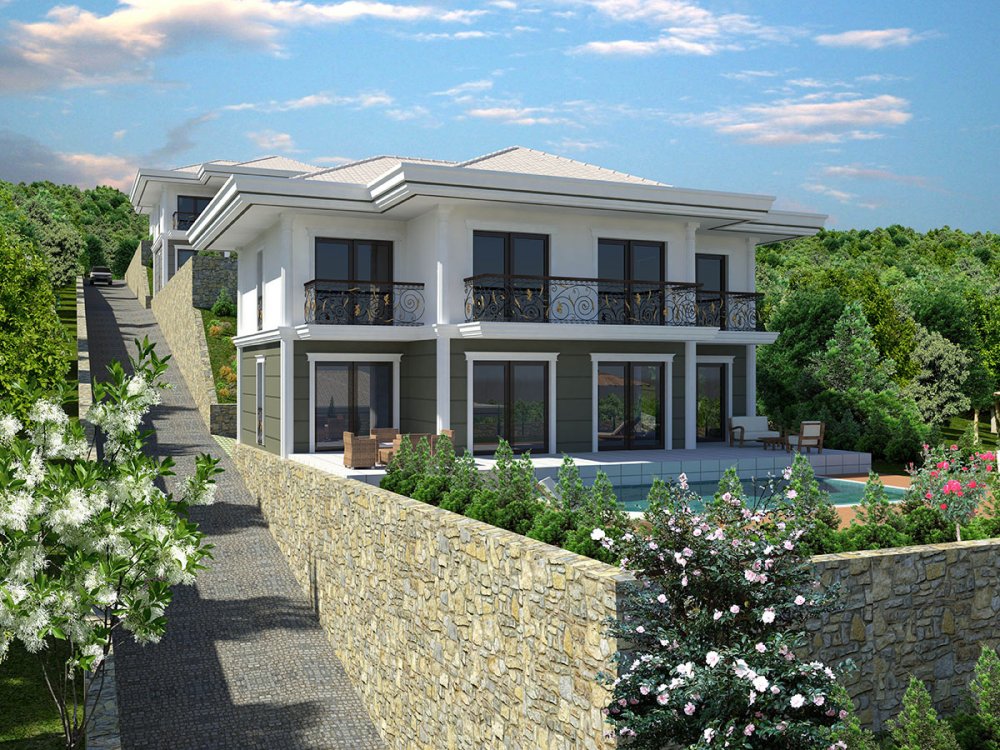 Sapanca'da bir Villa Sitesi Projesi ortakfikir tasarım 432