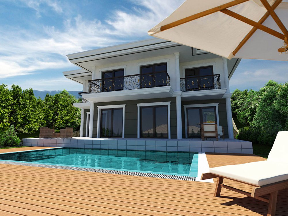 Sapanca'da bir Villa Sitesi Projesi ortakfikir tasarım 486