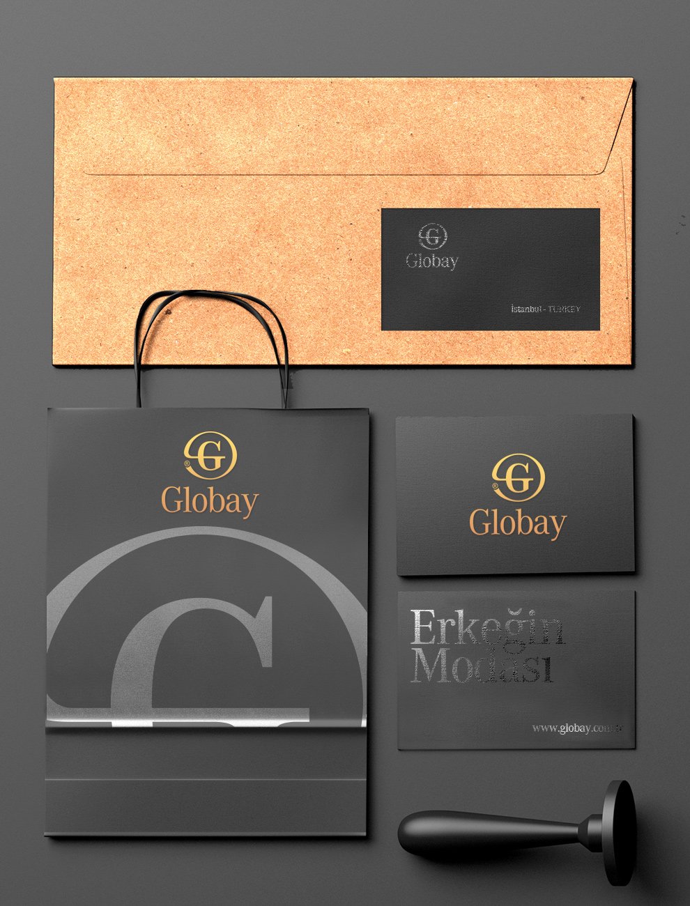 Globay Kurumsal Kimlik Tasarımı ortakfikir tasarım 378